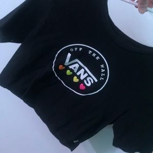 Vans cropped shirt